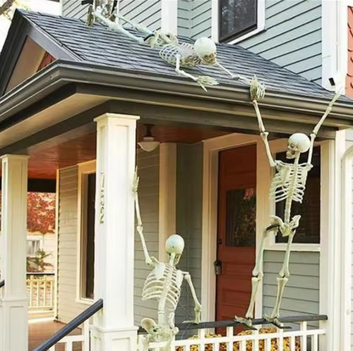 Halloween skelett dekofigur - halloween,