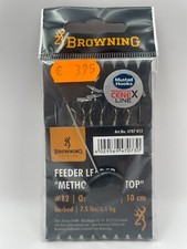 Browning Feeder Leader Method Push Stop Vorfächer