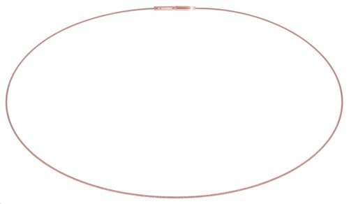 Boccia titan halsreif rosegold - boccia,
