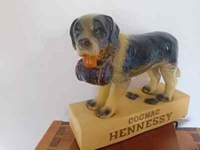 top rar orig./ERST-Ausformung /Hennessy Bernhardiner Werbefigur /NEUNDORF-Marke