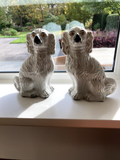 Engl. Kaminhunde, Paar, alt