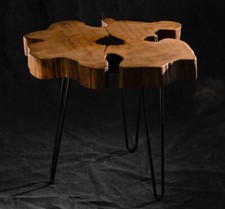 Epoxid Couchtisch aus echter