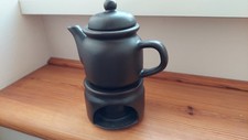 Kleine Teekanne /Kaffeekanne mit Stövchen