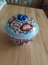 Antike Porzellan-Dose mit