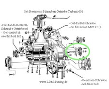 Dichtung für Getriebe Deckel