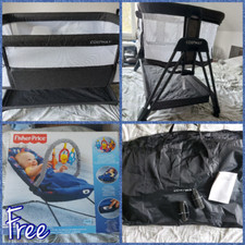 Costway beistellbett fisher - beistellbett, +