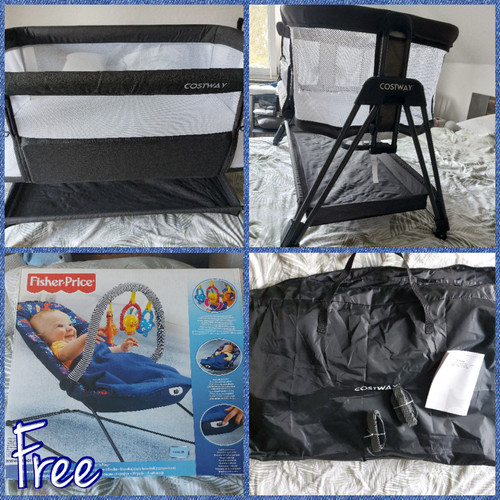 Costway beistellbett fisher - costway, +