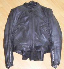 Lederkombi  Schwarz Leather Suit Class