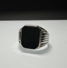 Antik Siegelring mit Onyx 835