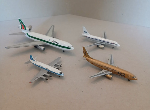 Herpa wings 500 - 4, modelle