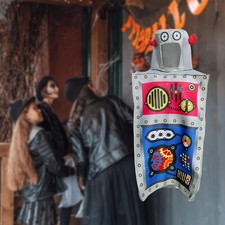 Kinder Halloween Roboter