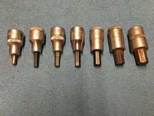 gedore hazet 1/2" konvolut hex inbus 6-kant stecknüsse