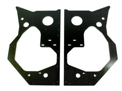 Hirobo hauptrahmen - ex, (carbon)