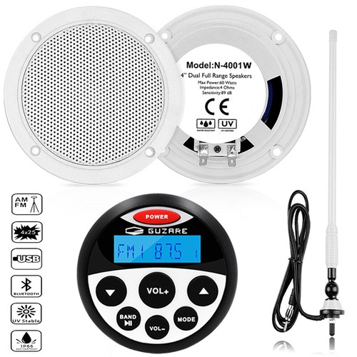 Marine radio bluetooth stereo - marine,