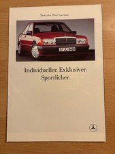 Prospekt / Broschüre Mercedes