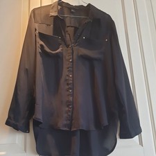 H&M Bluse Schwarz
