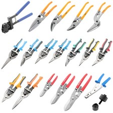 Blechschere PROFI Metallschere Stahl Edelstahl Schere Absetz Loch Zange Stanzer