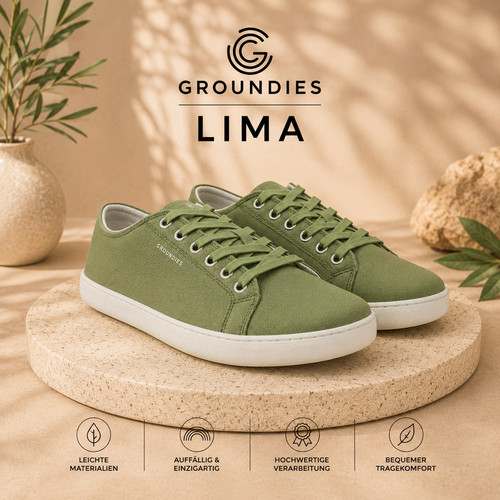 Groundies lima barfuß - lima, sneaker