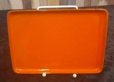 Melitta Ceracron, kleines rotes Tablett, 70er Jahre