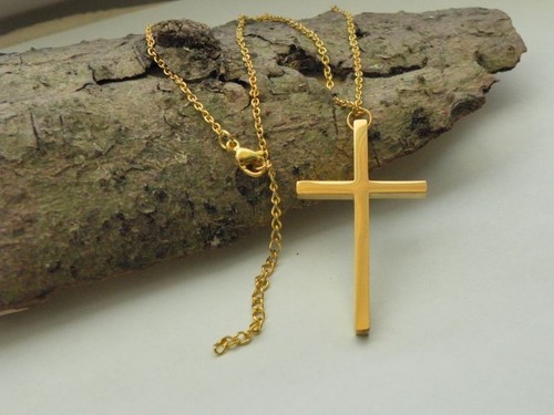 Halskette edelstahl gold - edelstahl,
