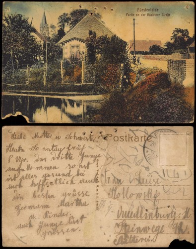 Fürstenfelde soldin - b.,