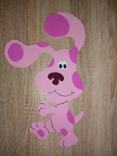 Moosgummi blue clues - moosgummi blue's,