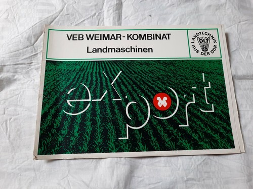Ddr werbung mappe - ddr,