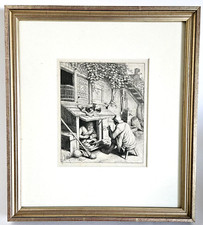 Adriaen Van Ostade Etching