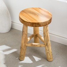 Massivholz Hocker BALI 45cm