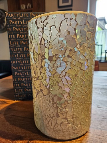 Partylite windlicht mosaik - windlicht,