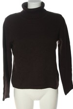 PUBLIC Rollkragenpullover Damen Pullover Gr. DE 38 braun Casual-Look