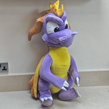 SEHR SELTEN 28 Zoll oder 71 cm 2001 Play By Play Spyro der Drache - riesiges weiches Plüschtier