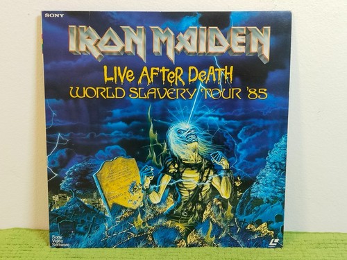 Laserdisc iron maiden - laserdisc, –
