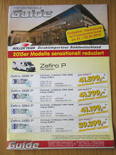 Roller Team 2015 FIAT Ducato Ford Transit Reisemobil Wohnmobil Prospekt