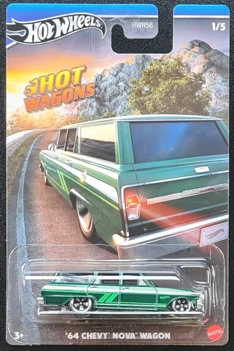 Hot wheels chevy nova - hot, '64