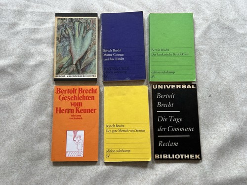 Bertolt brecht bücher - brecht,