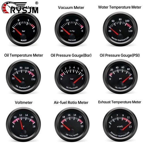 52mm led auto messgerät - 2",