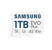 Samsung microSD EVO Plus (2024) mit SD-Adapter, 1 TB