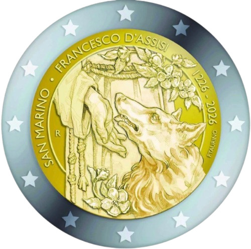 Euro san marino 2026 800 - san,