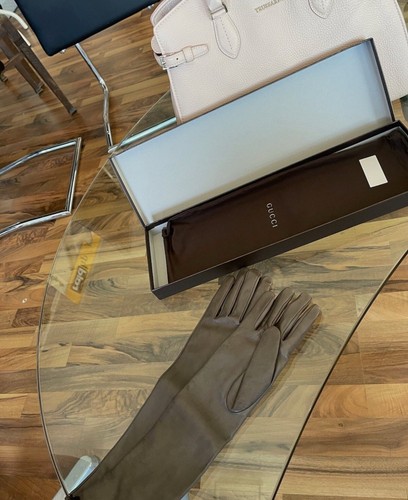 Gucci lange lederhandschuhe - lange,