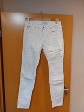 Gang Dame Jeans Weiß Gr. 33 Skinny Nikita