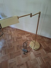 Stehlampe , Deckenfluter,  mit Schiebedimmer, Messing, höhenverstellbar