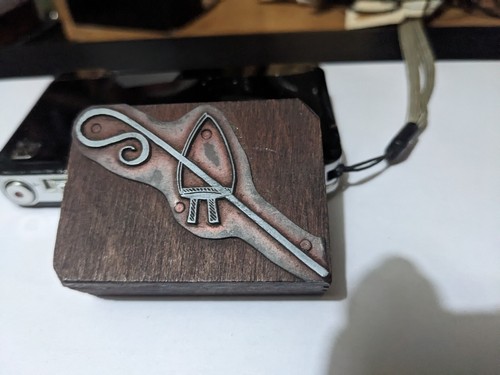 Buchdruck metalldruck stempel - buchdruck,
