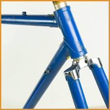 CHIESA RIVOLA VINTAGE COLUMBUS SL RAHMENSET 51 53 STAHL RENNRAD CAMPAGNOLO S