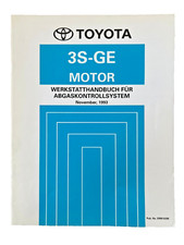 Toyota Motoren 3S-GE Werkstatthandbuch RM102M MR2 SW20