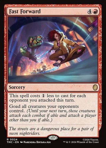 Mtg fast forward cmd - *mtg:,