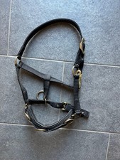 Neuwertiger  Kappzaum v.  PFIFF Gr. COB mit messingfarbenen Beschlägen