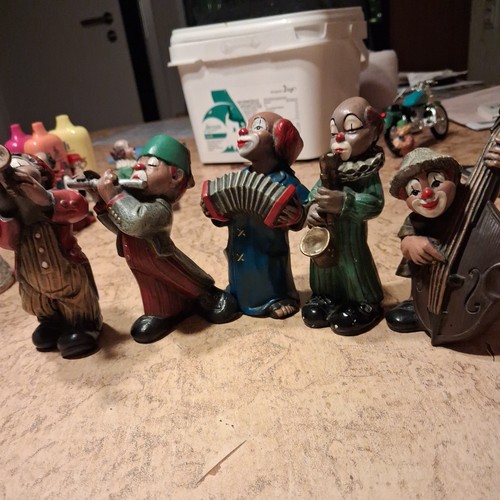 Clown musiker figur mit - clown,