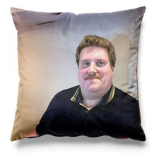 Rainer Winkler Drachenlord Kissenbezug 45cm x 45cm Deko Meddl Leude