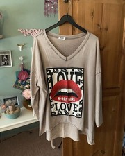 Ausgefallenes Shirt Oversize 